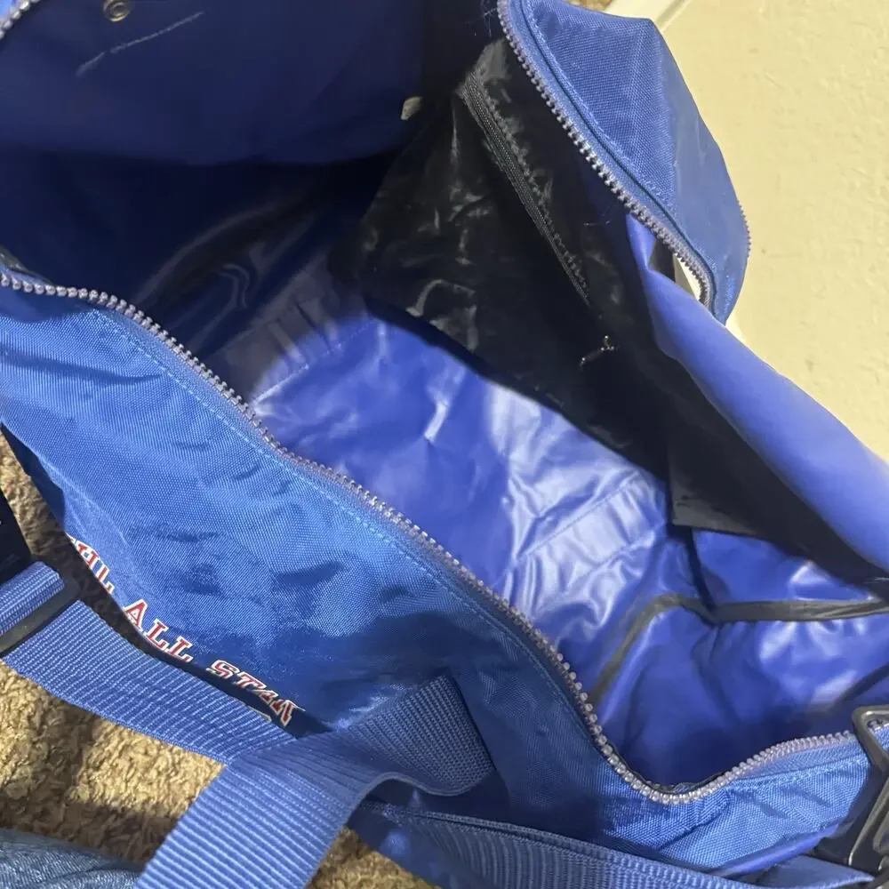 Vintage Starter Duffle Bag IHL Hockey All star weekend 1996 blue